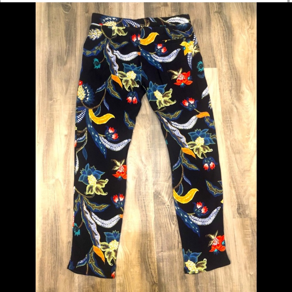 Maje Multicolor Floral Pants